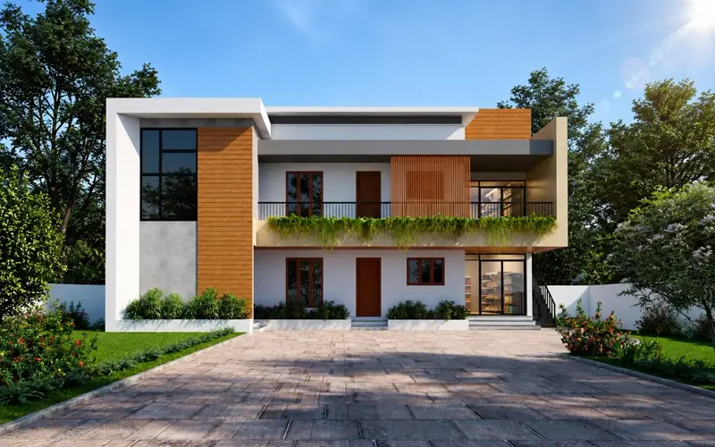 Mr. Biju – ongoing construction project in Alappuzha by LAKSHYA Constructions & Interiors